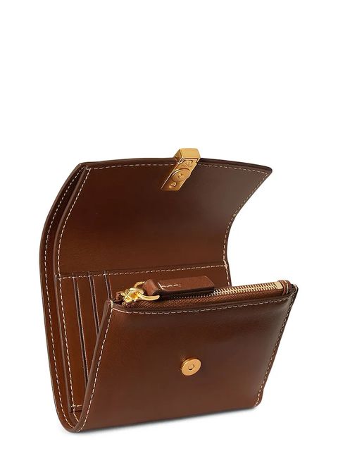 Polo Ralph Lauren portfel skórzany damski kolor brązowy 427P04992 - zdjęcie produktu nr 2