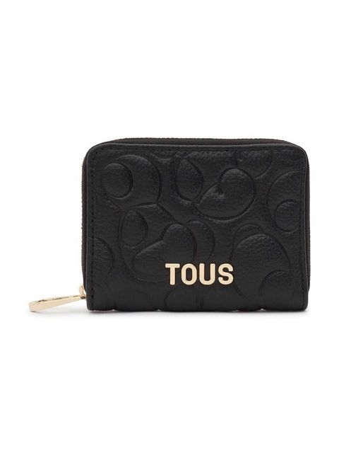 Tous portfel skórzany Greta damski kolor czarny 2002025051 - zdjęcie produktu nr 1