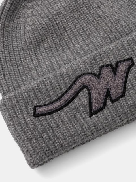 Weekend Max Mara czapka wełniana ALBEN kolor szary 2525576025600 - zdjęcie produktu nr 2