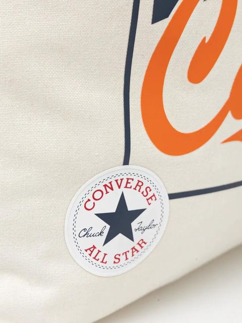 Converse torba bawełniana kolor beżowy 10027609-A01