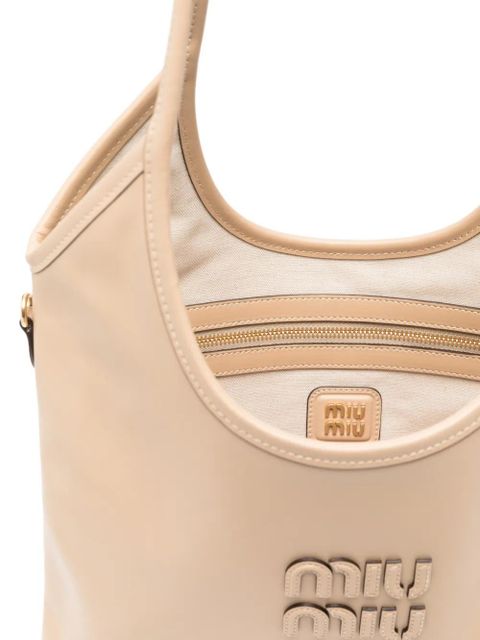 Miu Miu Ivy tote bag - Neutrals