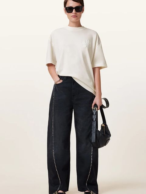 AllSaints t-shirt bawełniany ORLANDO ETTA