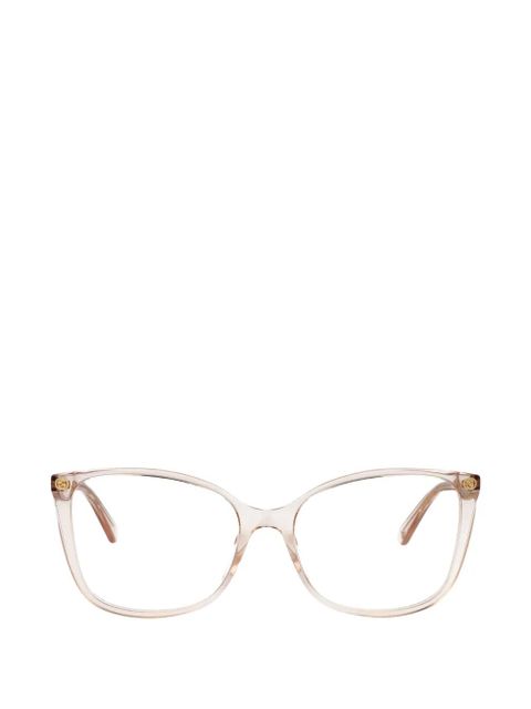 Gucci Eyewear cat-eye frame glasses - Neutrals - zdjęcie produktu nr 1