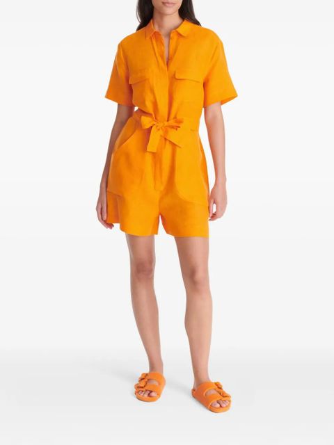 ERES Généreux playsuit - Orange - zdjęcie produktu nr 2