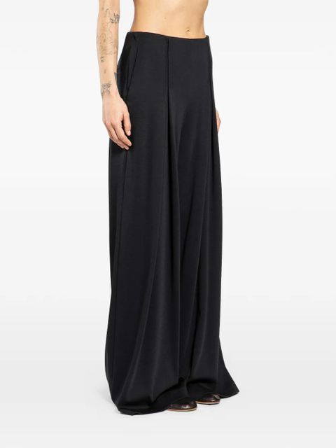 Max Mara pleated palazzo pants - Black - zdjęcie produktu nr 2