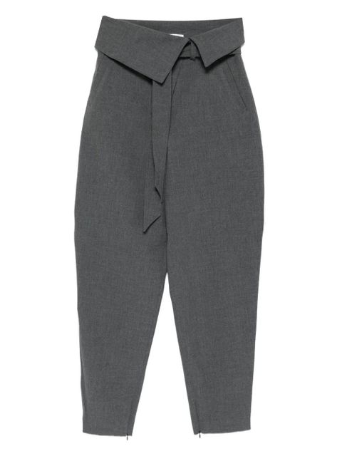 The Attico fold waist trousers - Grey - zdjęcie produktu nr 1