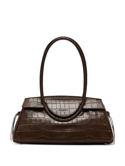 STAUD Maude logo-detail shoulder bag - Brown - zdjęcie produktu nr 2