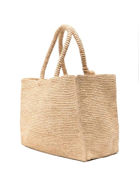 MC2 Saint Barth Vanity logo-embroidered tote-bag - Neutrals - zdjęcie produktu nr 2