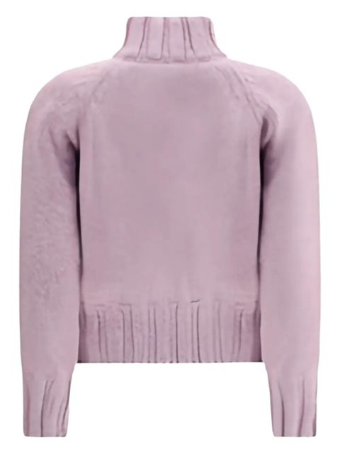 Magda Butrym high-neck zip-front cardigan - Pink - zdjęcie produktu nr 2