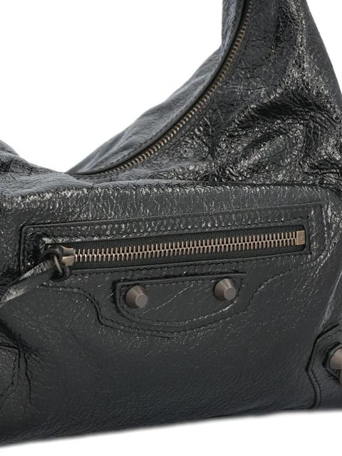 Balenciaga small Le CIty zip shoulder bag - Black