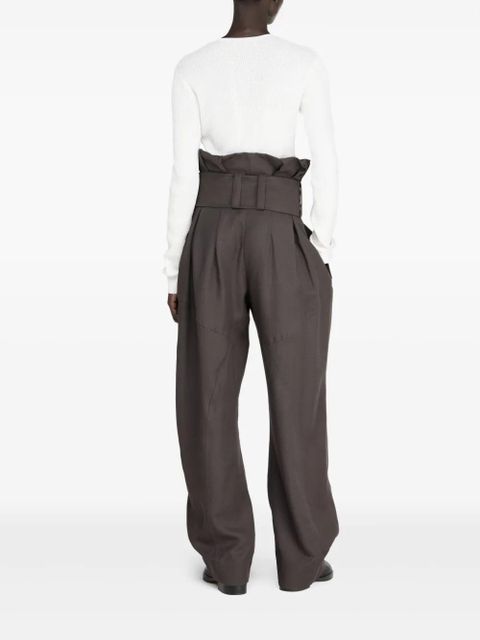 JW Anderson gathered trousers - Grey