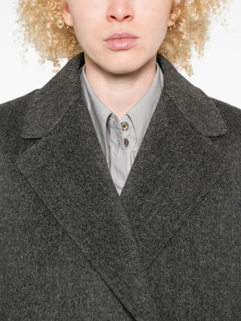 Weekend Max Mara double-breasted wool coat - Grey