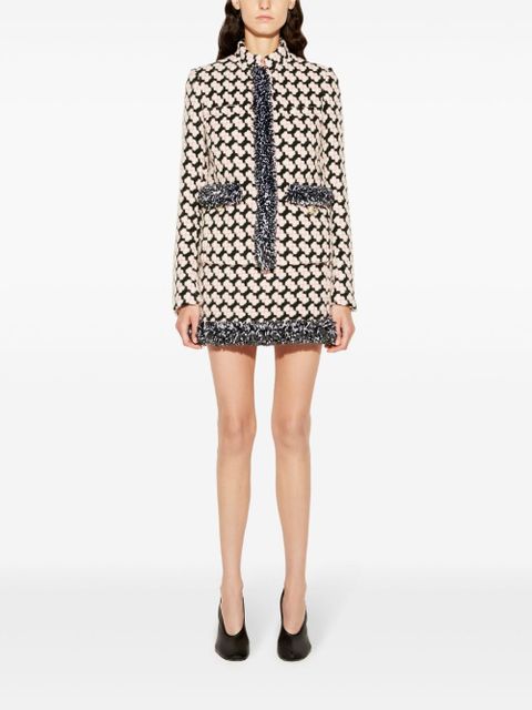 PUCCI fringed tweed jacket - Black - zdjęcie produktu nr 2