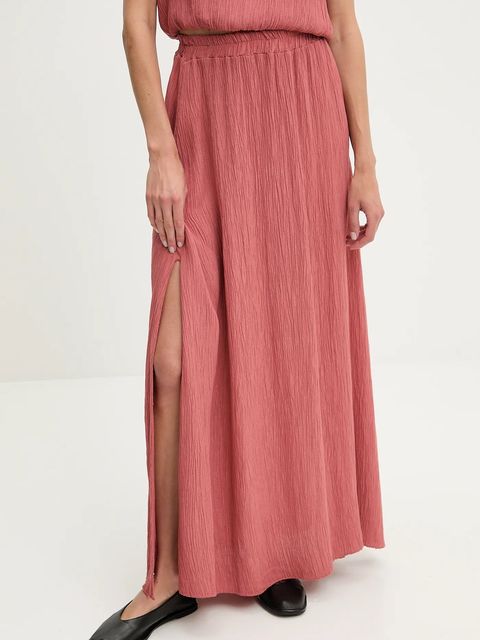 Answear.LAB bluzka i spódnica damski kolor pomarańczowy