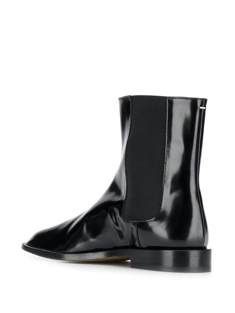 Maison Margiela Tabi leather Chelsea boots - Black