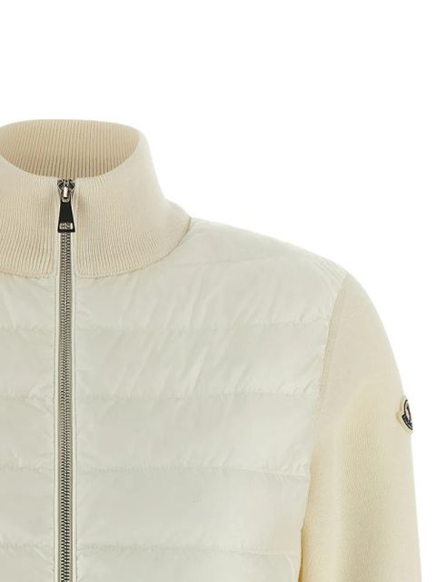 Moncler quilted jacket - Neutrals