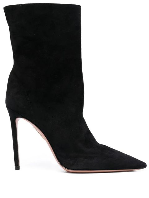 Aquazzura pointed-toe ankle boots - Black - zdjęcie produktu nr 1
