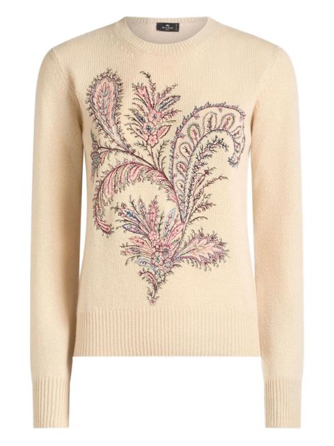 ETRO paisley-jacquard sweater - Neutrals - zdjęcie produktu nr 1