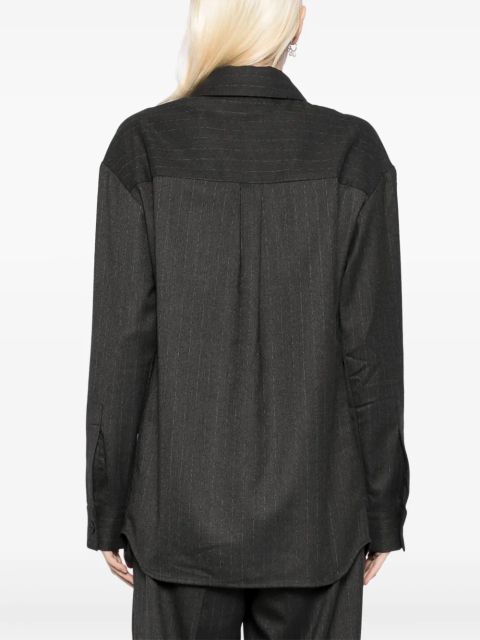 Christopher Esber tailored floating shirt - Grey