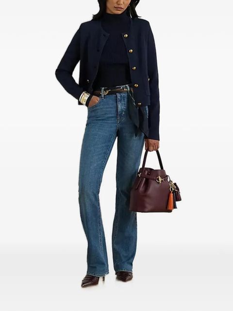 Lauren Ralph Lauren buttoned pocket cardigan - Blue - zdjęcie produktu nr 2