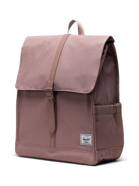 Herschel plecak City Backpack kolor różowy duży gładki
