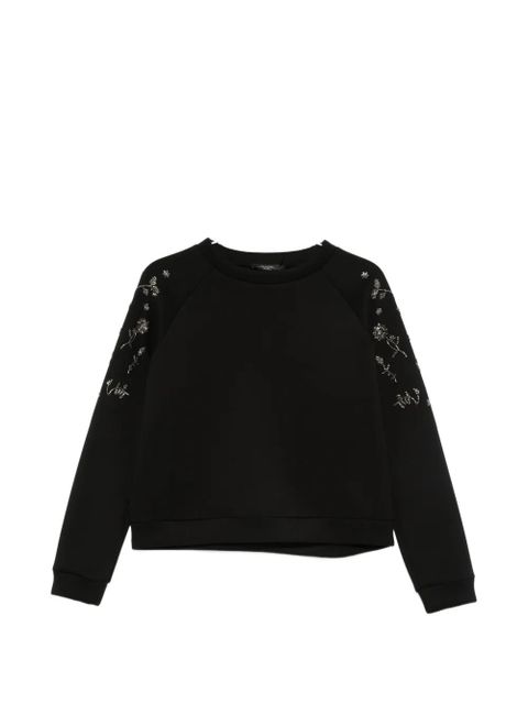 Weekend Max Mara embellished sweatshirt - Black - zdjęcie produktu nr 1