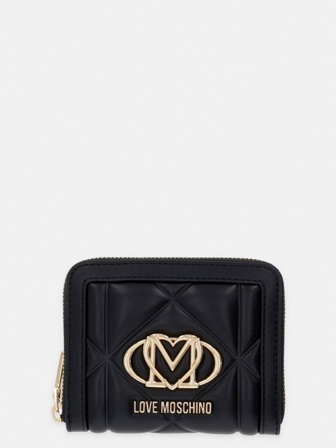 Love Moschino portfel damski z imitacji skóry - zdjęcie produktu nr 2