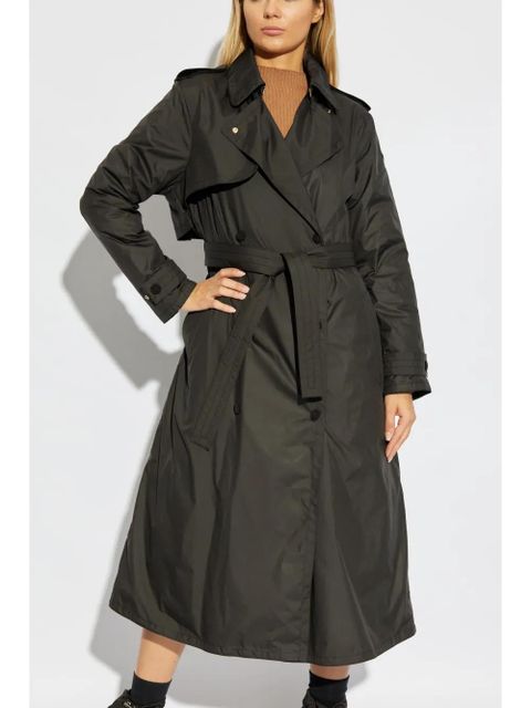 Moncler Barbetane trench coat - Black