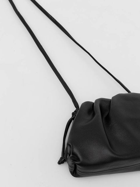 Answear.LAB torebka skórzana kolor czarny - zdjęcie produktu nr 2