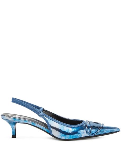 Diesel 40mm D-VENUS pumps - Blue - zdjęcie produktu nr 1