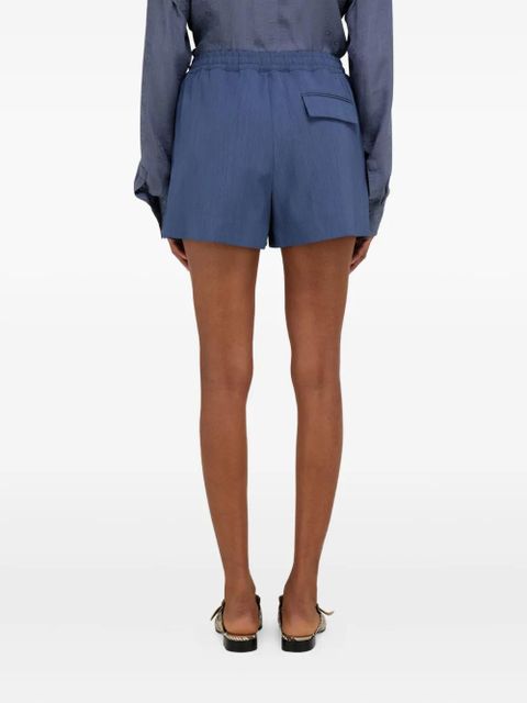 Ferragamo faille shorts - Grey