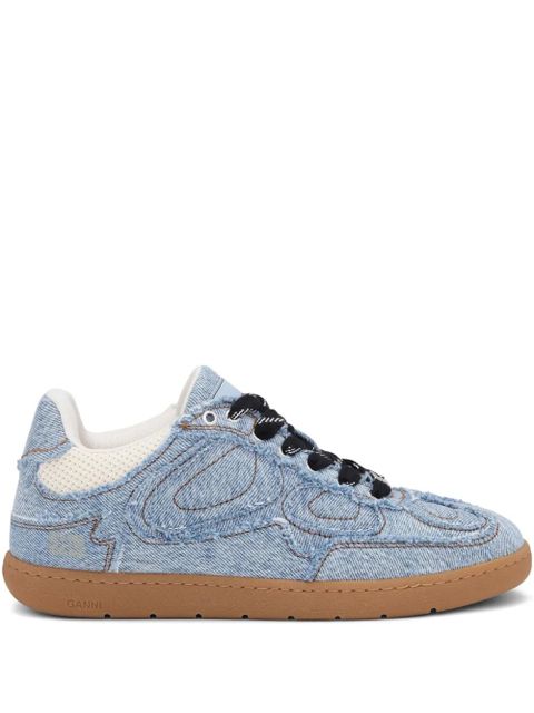 GANNI panelled sneakers - Blue - zdjęcie produktu nr 1