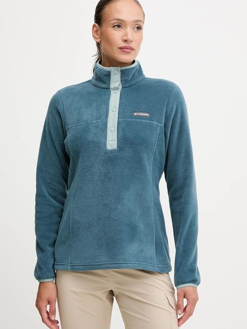 Columbia bluza sportowa Benton Springs kolor turkusowy wzorzysta 2085651 - zdjęcie produktu nr 1