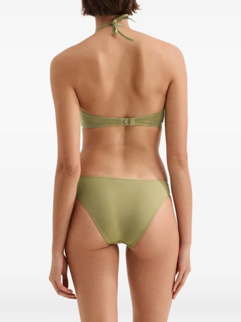 ERES Gang full-cup triangle bikini top - Green
