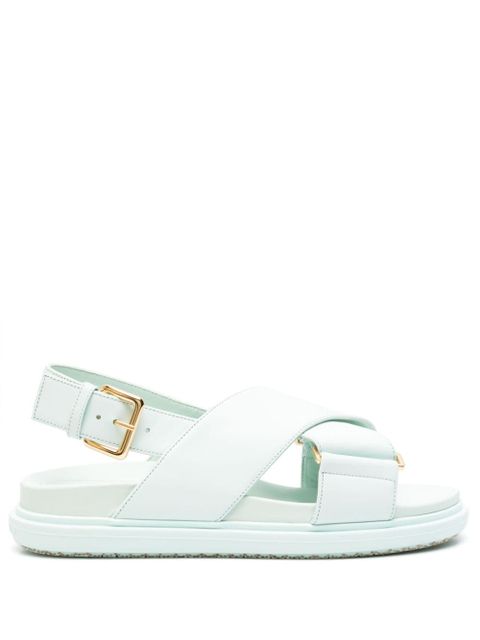 Marni Fussbett slingback sandals - Blue - zdjęcie produktu nr 1