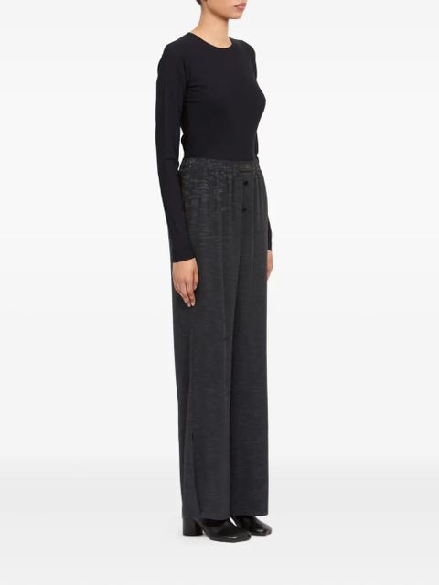 MM6 Maison Margiela button trousers - Grey - zdjęcie produktu nr 2