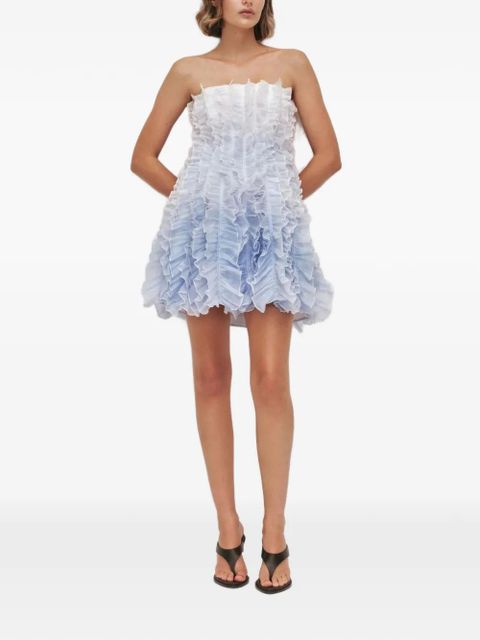 Aje Temperance ruffled mini dress - Blue - zdjęcie produktu nr 2