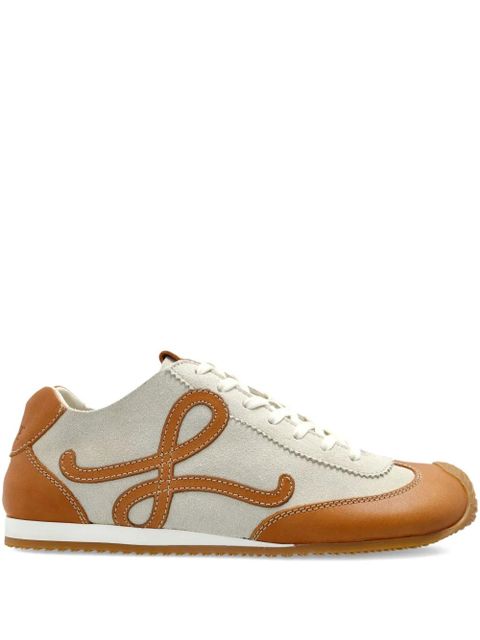 LOEWE Ballet Runner 2.0 leather logo sneakers - Neutrals - zdjęcie produktu nr 1