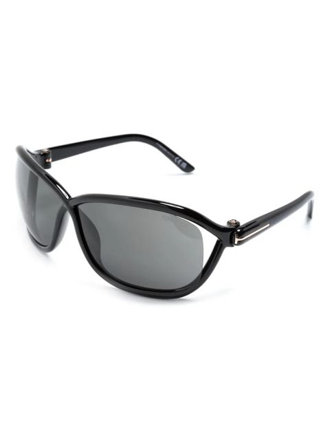 TOM FORD Eyewear Bettina butterfly-frame sunglasses - Black - zdjęcie produktu nr 2
