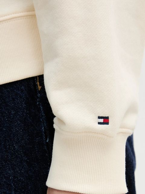 Tommy Hilfiger bluza damska kolor beżowy z aplikacją WW0WW49470