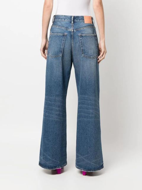Acne Studios wide-leg jeans - Blue