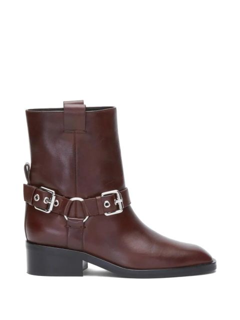 3.1 Phillip Lim buckle-strap boots - Brown - zdjęcie produktu nr 1
