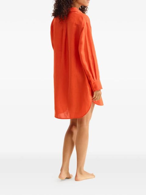 ERES buttoned shirt - Orange