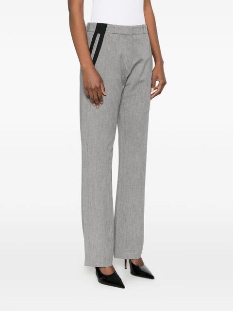 Coperni contrast panel trousers - Grey