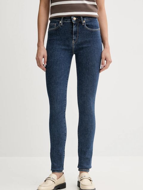 Tommy Hilfiger jeansy damskie kolor granatowy WW0WW45673 - zdjęcie produktu nr 1