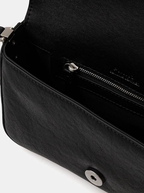 Pinko torebka skórzana kolor czarny 105345 A2JG