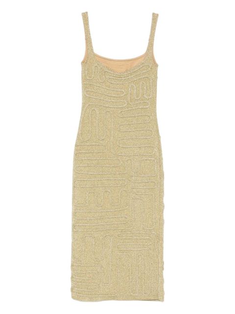 Cult Gaia Kymia midi dress - Gold