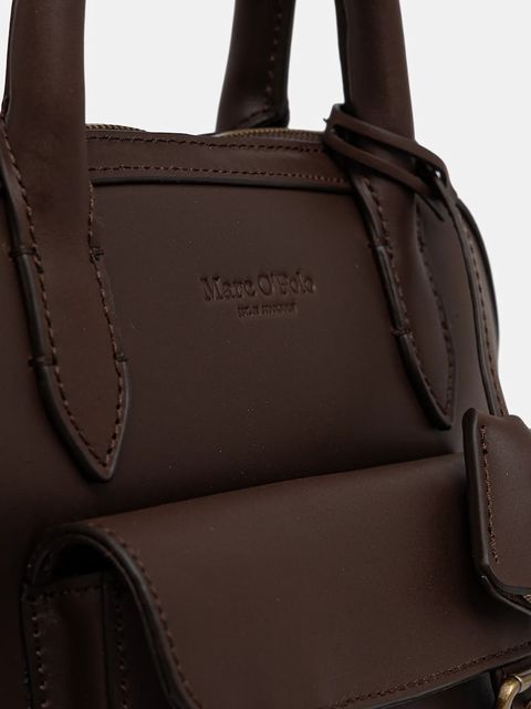 Marc O'Polo torebka skórzana kolor brązowy 5000009169 - zdjęcie produktu nr 2