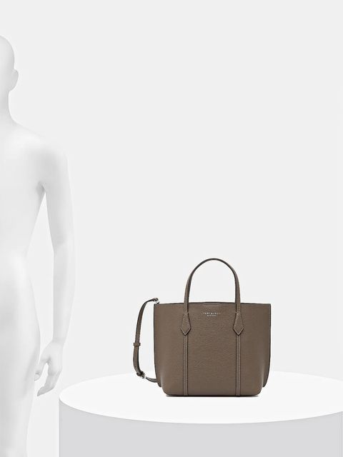 Tory Burch torebka skórzana Perry kolor brązowy 174234-250