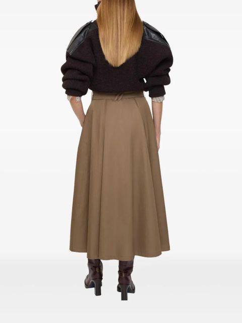 Burberry A-line midi skirt - Brown - zdjęcie produktu nr 1